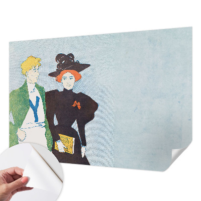 Selbstklebende Fototapete für die Wand Retro-Stil