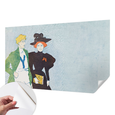 Selbstklebende Fototapete für die Wand Retro-Stil