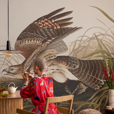 84D-Fototapete fürs Wohnzimmer Geflügelte Schönheit