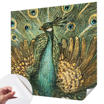 Motivtapete nach Maß Majestätischer Pfau