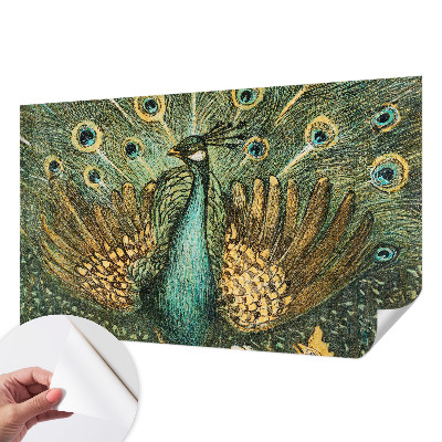 Motivtapete nach Maß Majestätischer Pfau