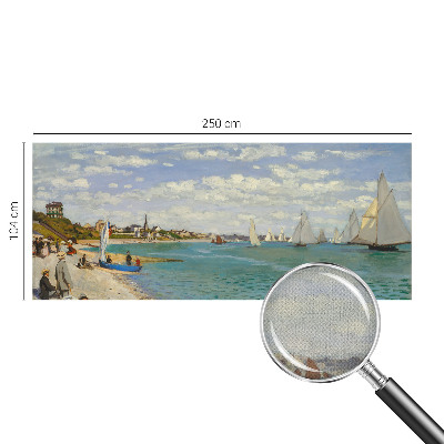 Vintage tapete Küstenlandschaft