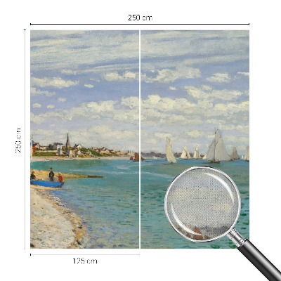 Vintage tapete Küstenlandschaft