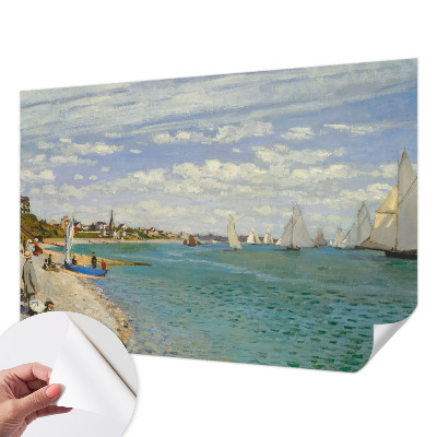 Vintage tapete Küstenlandschaft