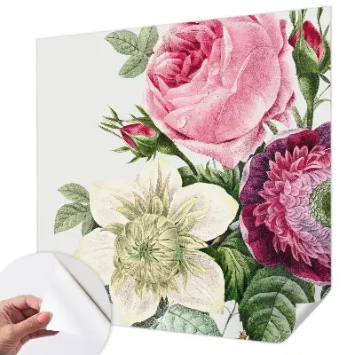 Selbstklebende Fototapete für die Wand mit Motiv eines Blumenstraußes