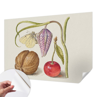 Selbstklebende Fototapete fürs Schlafzimmer Schmetterlingspflanze