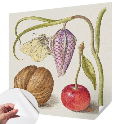 Selbstklebende Fototapete fürs Schlafzimmer Schmetterlingspflanze