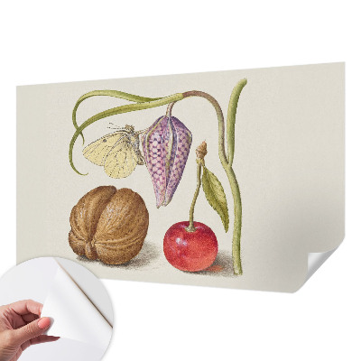 Selbstklebende Fototapete fürs Schlafzimmer Schmetterlingspflanze