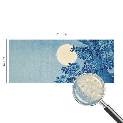 Fototapete nach Maß Blumenmond