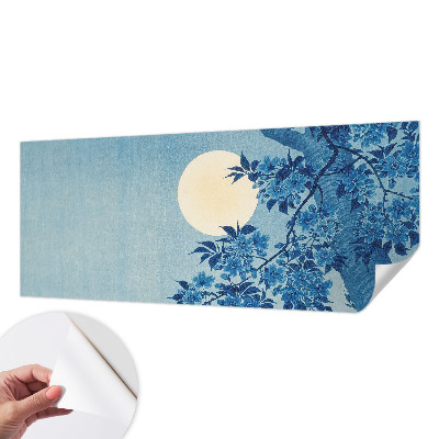 Fototapete nach Maß Blumenmond