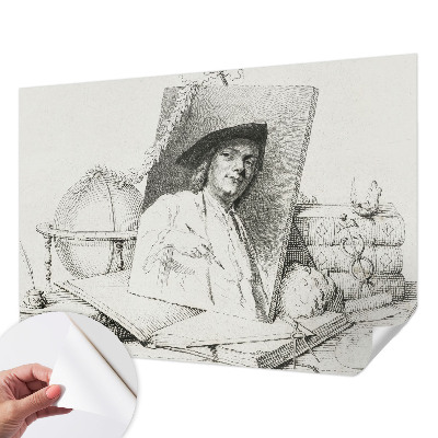 Motivtapete nach Maß Künstlerisches Porträt