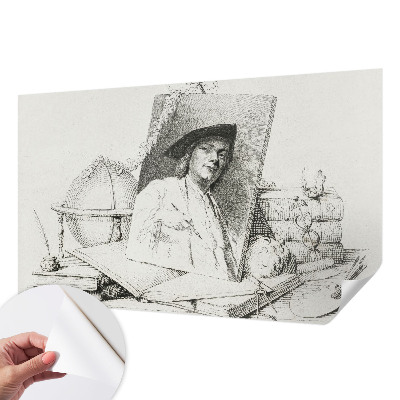 Motivtapete nach Maß Künstlerisches Porträt