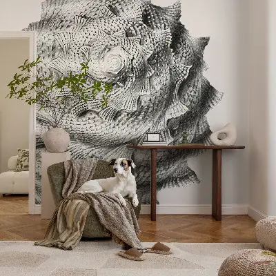 Motivtapete fürs Wohnzimmer mit dem Motiv „Die Kunst der Natur“