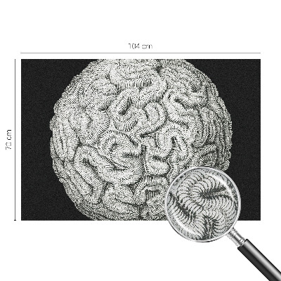 Moderne Fototapete nach Maß Kugelstruktur