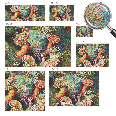 Selbstklebende Fototapete fürs Schlafzimmer mit Zieranemonen-Motiv