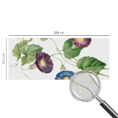 Selbstklebende Fototapete für die Wand mit floralem Motiv