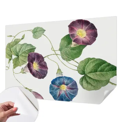 Selbstklebende Fototapete für die Wand mit floralem Motiv