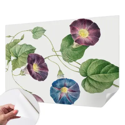 Selbstklebende Fototapete für die Wand mit floralem Motiv