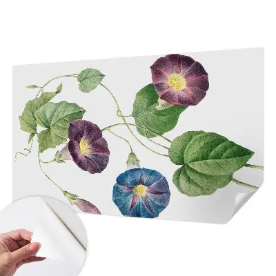 Selbstklebende Fototapete für die Wand mit floralem Motiv