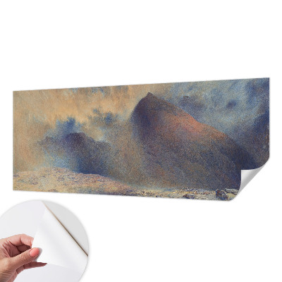 86D-Fototapete fürs Schlafzimmer mit einer Berglandschaft