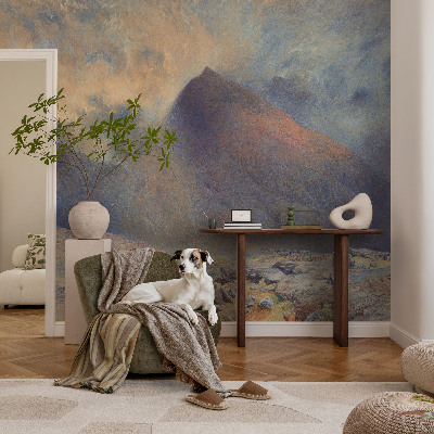 86D-Fototapete fürs Schlafzimmer mit einer Berglandschaft