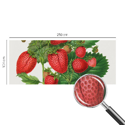 Selbstklebende Fototapete für die Wand mit Sommerfrüchten