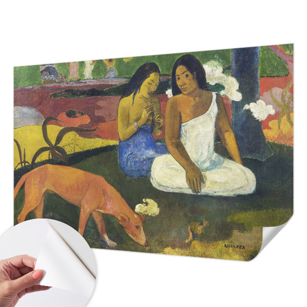 Selbstklebende Fototapete Exotische Szene