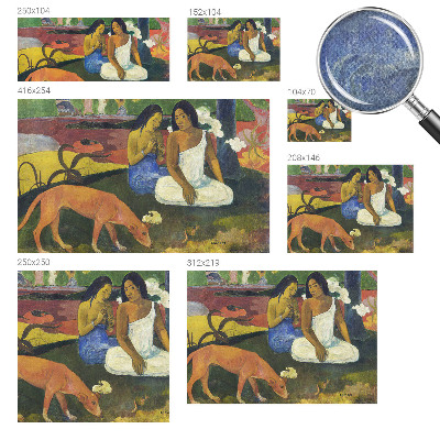 Selbstklebende Fototapete Exotische Szene