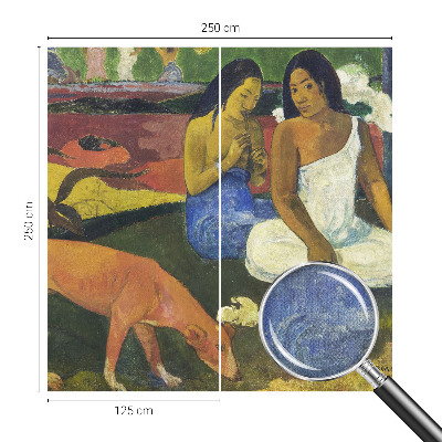 Selbstklebende Fototapete Exotische Szene