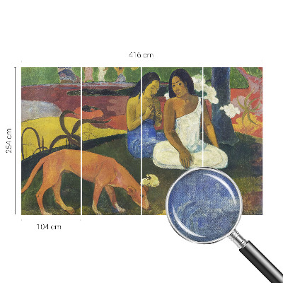 Selbstklebende Fototapete Exotische Szene