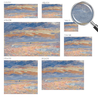 Selbstklebende Fototapete fürs Kinderzimmer Meereslandschaft