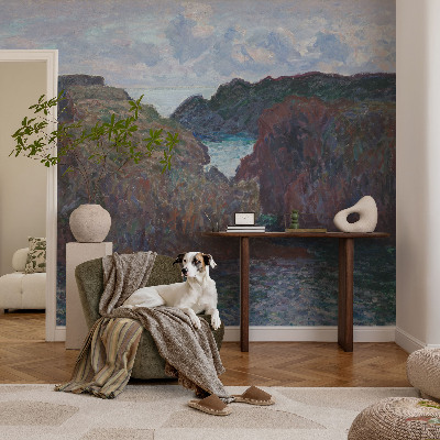 Selbstklebende Fototapete fürs Wohnzimmer Felsküste