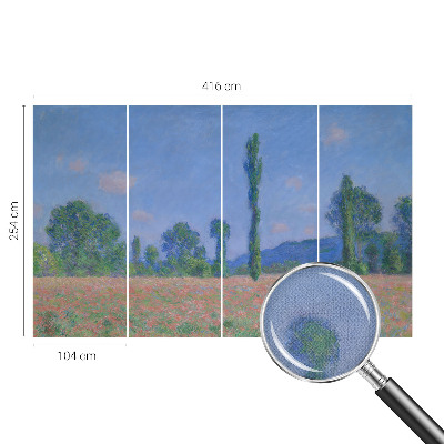 Fototapete in 3D-Optik der Zauber der Natur als Wandmotiv