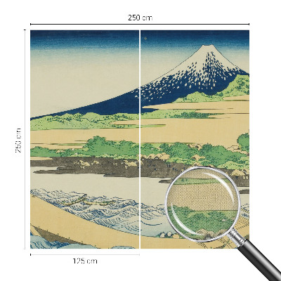 Moderne Fototapete nach Maß mit Bergpanorama