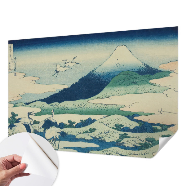 88D-Fototapete fürs Schlafzimmer Kräne und Berge