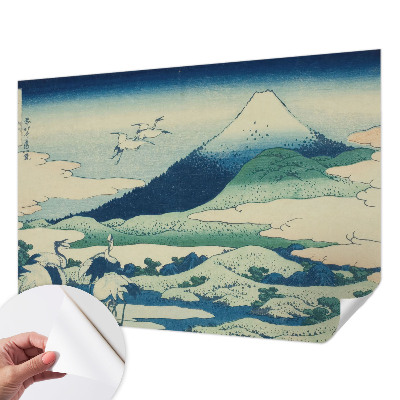 88D-Fototapete fürs Schlafzimmer Kräne und Berge