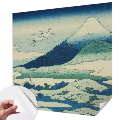 88D-Fototapete fürs Schlafzimmer Kräne und Berge