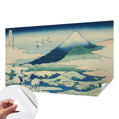 88D-Fototapete fürs Schlafzimmer Kräne und Berge