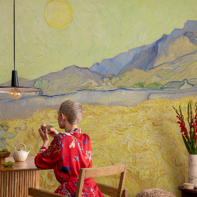 Motivtapete nach Maß Weizenfeld