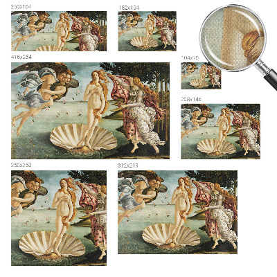 Hochwertige Bildtapete mit dem Motiv „Die Geburt der Venus“