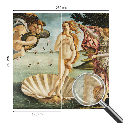Hochwertige Bildtapete mit dem Motiv „Die Geburt der Venus“