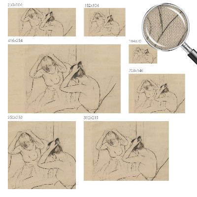 Motivtapete fürs Wohnzimmer Künstlerische Eleganz