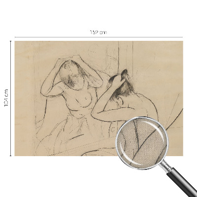 Motivtapete fürs Wohnzimmer Künstlerische Eleganz