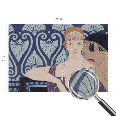 Selbstklebende Fototapete Künstlerpaar