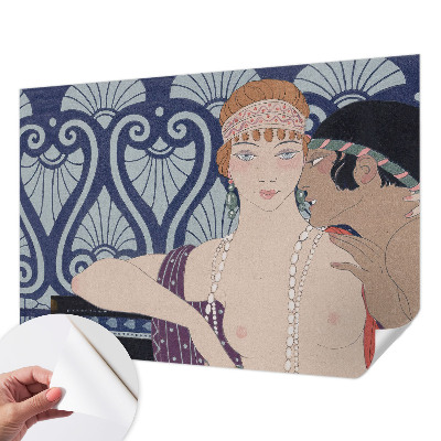 Selbstklebende Fototapete Künstlerpaar