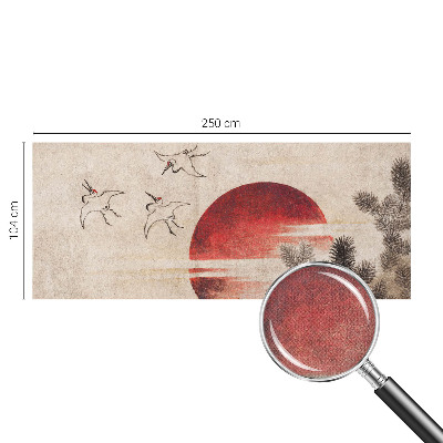 89D-Fototapete zwei-teilige Fototapete mit Waldmotiv im Osten