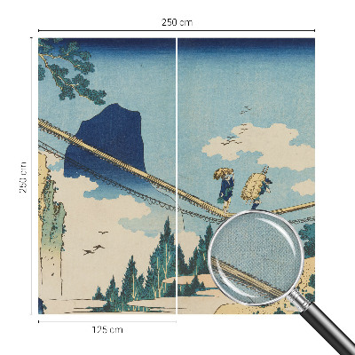 Selbstklebende Fototapete fürs Kinderzimmer Bergbrücke