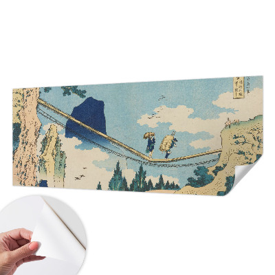 Selbstklebende Fototapete fürs Kinderzimmer mit dem Motiv einer Bergbrücke