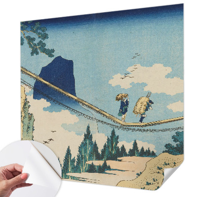 Selbstklebende Fototapete fürs Kinderzimmer mit dem Motiv einer Bergbrücke