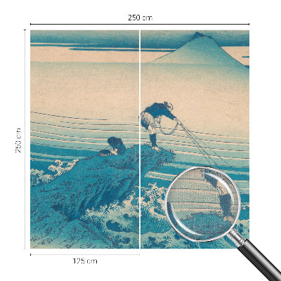 89D-Fototapete fürs Schlafzimmer mit einer Meeresszene